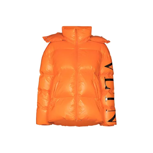 Valentino Пуховик Женские Оранжевый