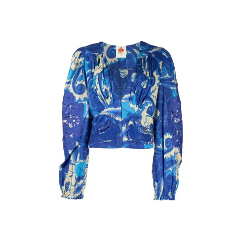 FARM Rio Синие Женские Рубашки