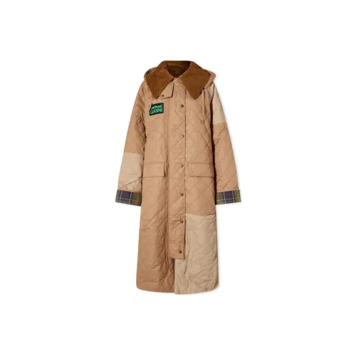 BARBOUR Куртки и Пальто Женские Светлый Умбра