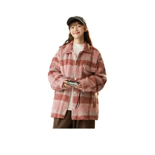 PANDA BASE Рубашка Унисекс Кораллово-розовый