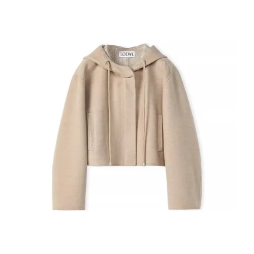 LOEWE Бежевые Женские Куртки