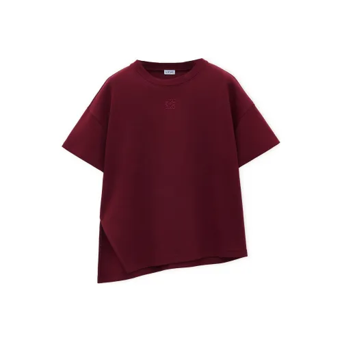 LOEWE Бургундские Женские Рубашки T