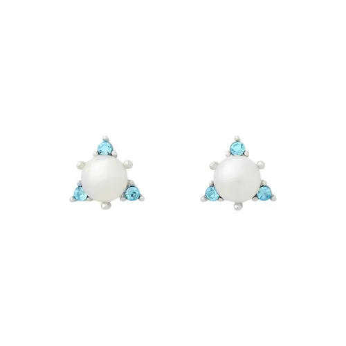 Kate Spade Copper Stud Earrings Women's Silver Кейт Спад Медные Серьги-гвоздики Женские Серебряные