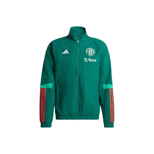 Adidas MUFC Зеленые Мужские Куртки