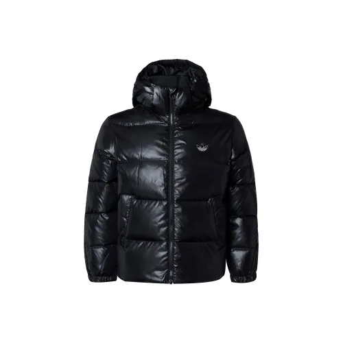 Adidas Originals Пуховик Зимний Женский Черный