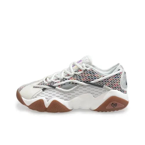 PEAK State Pole 6371 Slip Устойчивый к истиранию и царапинам покрытие Низкий топ Повседневный Мужской Белый