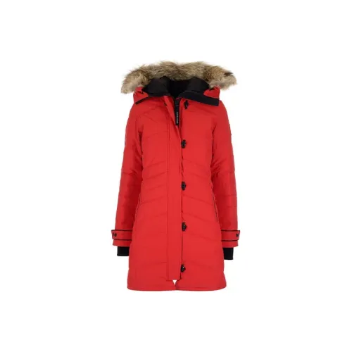 Canada Goose Lorette Series FW21 Пуховик Женские Красный