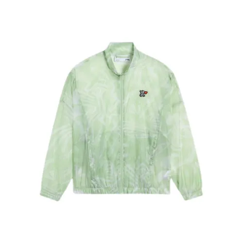 LINING Sports Trend Series Куртка Женская Селадоновый Зеленый С принтом по всей поверхности