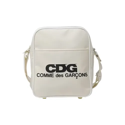 Сумки через плечо CDG Collaboration, цвет слоновая кость, мужской