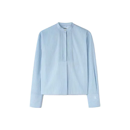 JIL SANDER Синие Женские Рубашки