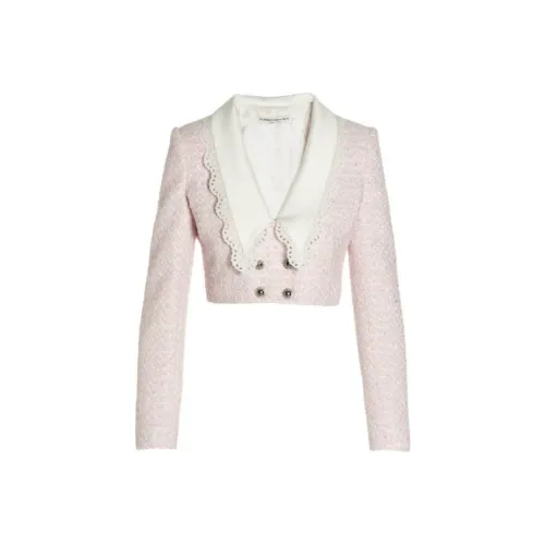 Alessandra Rich Куртки и Пальто Женские Розовые