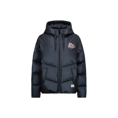 EVISU Черные Женские Пуховики