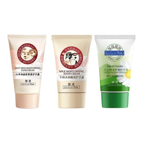 LEOUEANR Ромашка Гора Козье молоко Набор для рук Крем Уход За кожей Увлажняющий