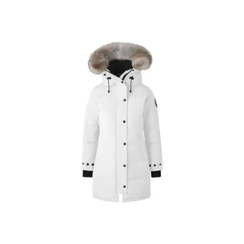 Canada Goose Shelburne Series Пуховик Зимний Женские Beichen Белый