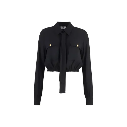 Elisabetta Franchi Рубашка Женская Черная
