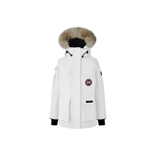 Canada Goose Expedition Series Белые Женские Пуховики