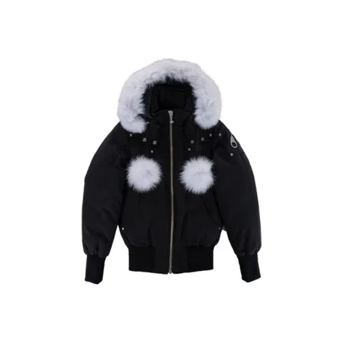 Moose Knuckles Маленькие Ножницы Debbie BOMBER Пуховик Зимний Женский Черный