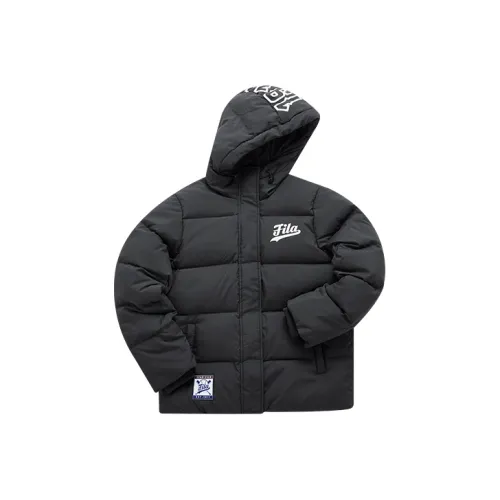 FILA FUSION Пуховик Зимний Женский Темно-Черный
