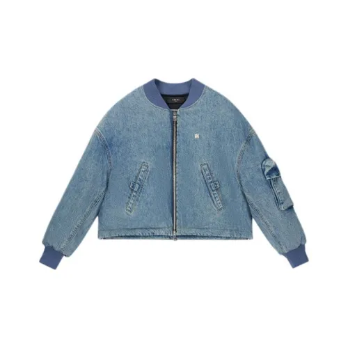 AMIRI FW23 Куртки и Пальто Женские Синие