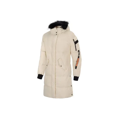 LINING Пуховик Зимний Женский Экрю