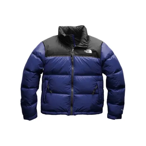 THE NORTH FACE 1996 Collection Женская 1996 Ретро Nuptse Куртка Aztec Синий Down Jacket Женская Синий