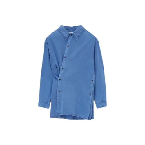 Lemaire Рубашка Женская Snowflake Деним