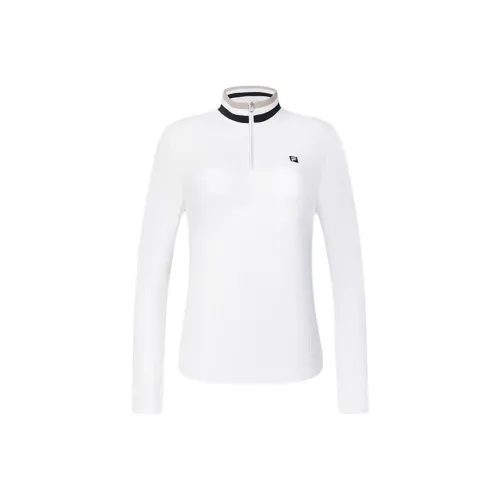 FILA GOLF серия T Рубашка Женская Нефритовый Белый