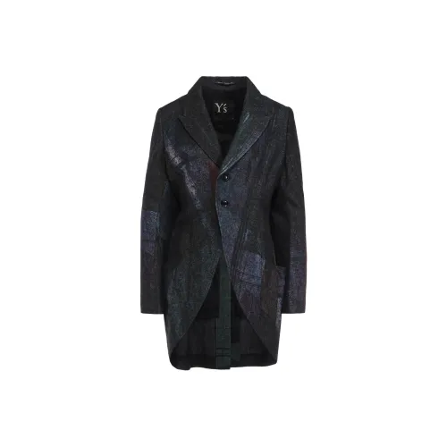 Yohji Yamamoto Blue Women's Jackets  
Yohji Yamamoto Синий Женские Куртки