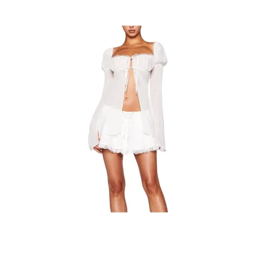 I.AM.GIA Lindsay Топ Рубашка Женская Белая