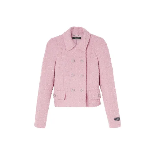 VERSACE FW23 Куртки и Пальто Женские Розовые