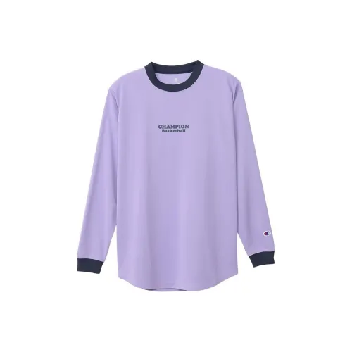 Champion T-Shirt Женская Светло-фиолетовая