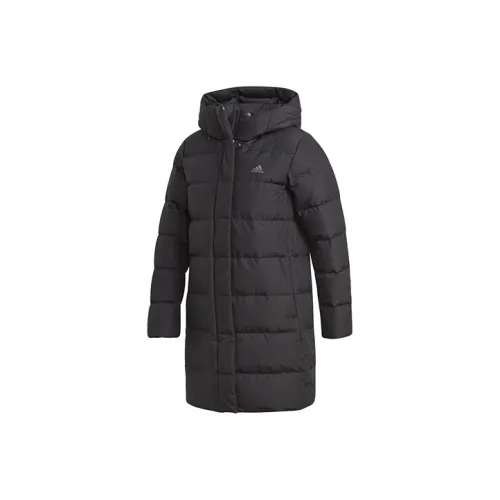 Adidas Пуховик Зимний Женский Черный