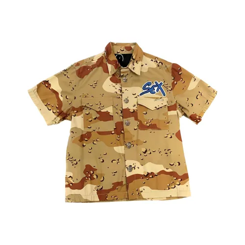 Chrome Hearts Желтые Женские Рубашки