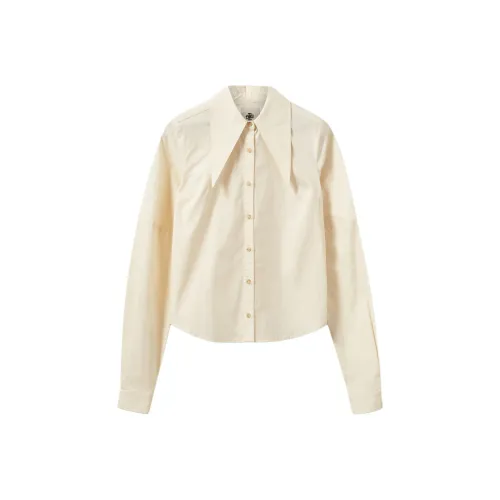 The. Garment FW24 Рубашка Женская Ваниль