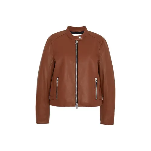 COACH Коричневые Женские Куртки