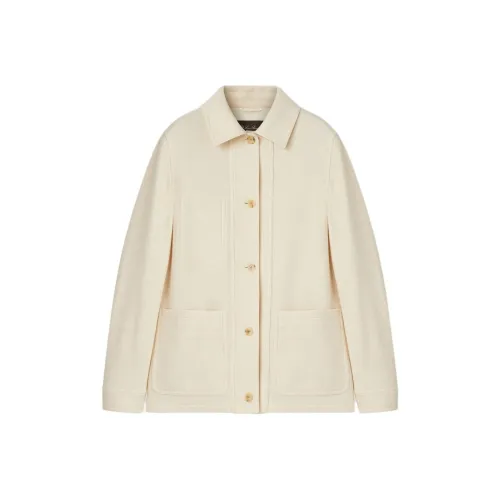 Loro Piana Крем Женские Куртки