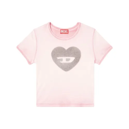 DIESEL Розовый Aroma Женские T-рубашки