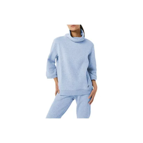 Asics UNDAY SANA Толстовка Женская Небесно-голубая