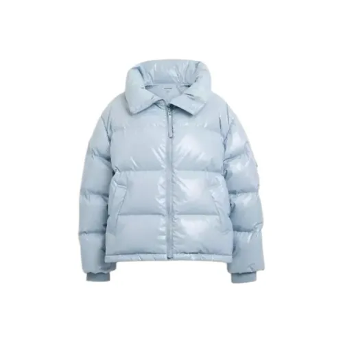 COACH Пуховик Женский Светло-Синий