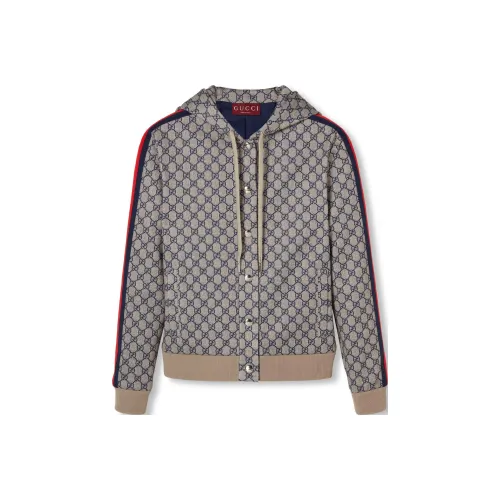 GUCCI FW24 Куртка Женская Бежевая Синяя