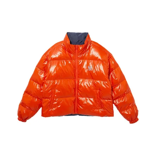 New Era Пуховик Женские Оранжевый