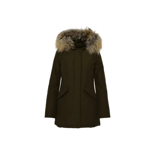 WOOLRICH Зеленая Женская Пуховая Куртка