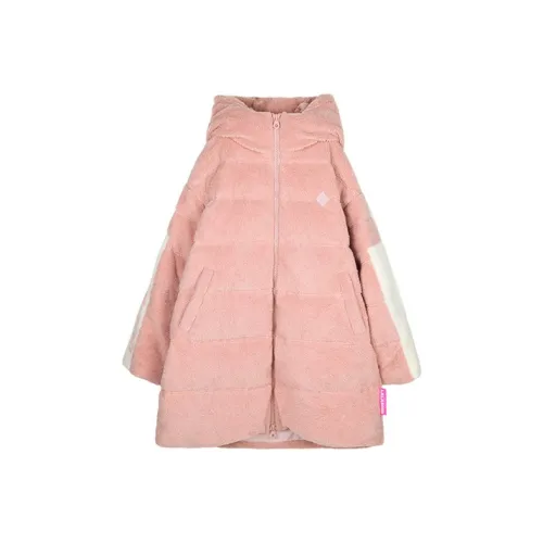 LALABOBO Пуховик Женские Розовый воск