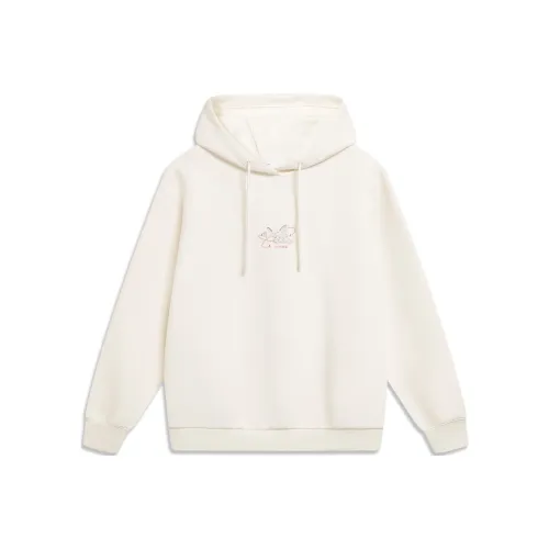 LINING Sports Life Collection Экрю Женские Толстовки