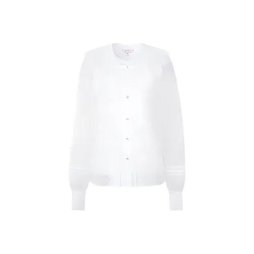 JORYAweekend Шифон Рубашка Женская Белая