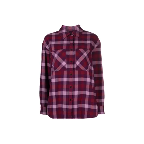 WOOLRICH Светло-фиолетовые Женские Рубашки