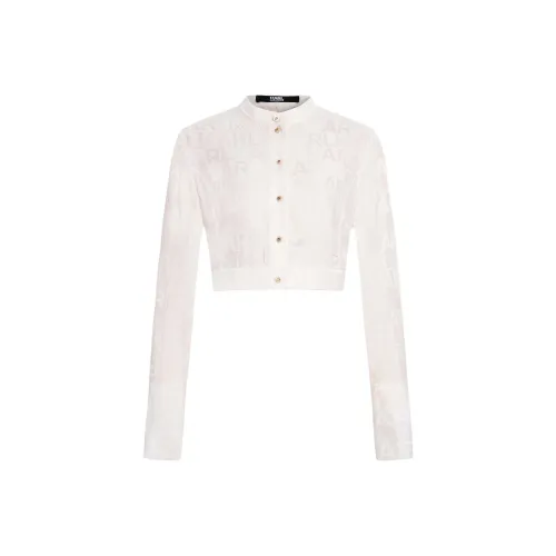Karl Lagerfeld SS24 Рубашка Женская Белая