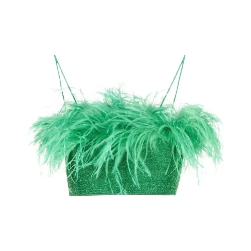 Oséree Зеленые Женские Камисоли