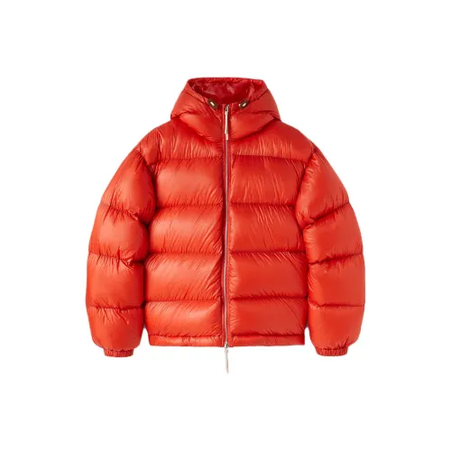 JIL SANDER Красный Женские Пуховики