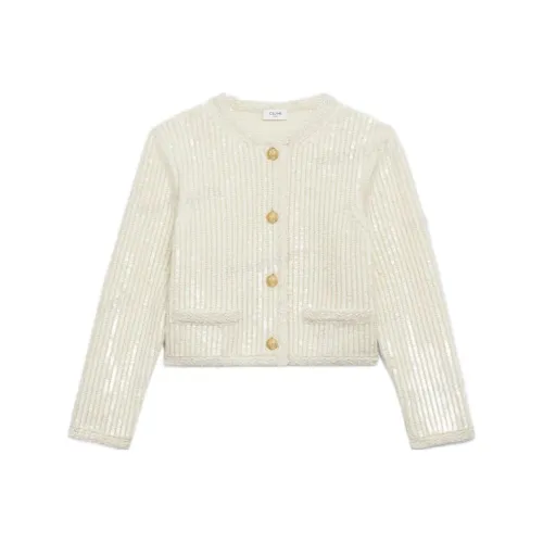 CELINE Экрю Женские Куртки